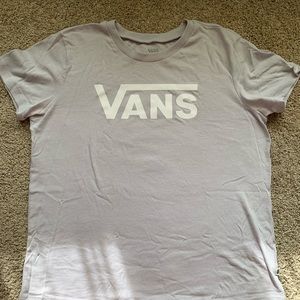 Vans light purple short sleeve tee